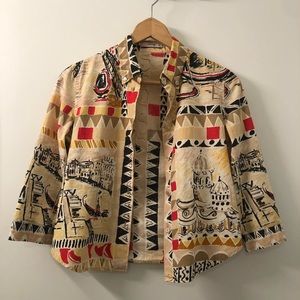 Prada Printed Button-up Shirt